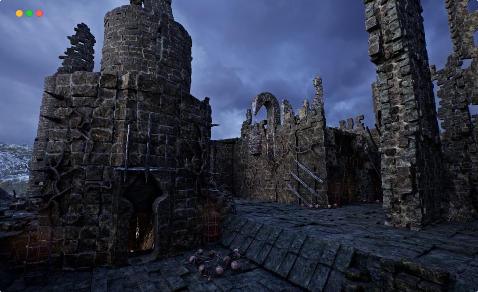 【UE5】古尔都山谷 Valley of Guldur