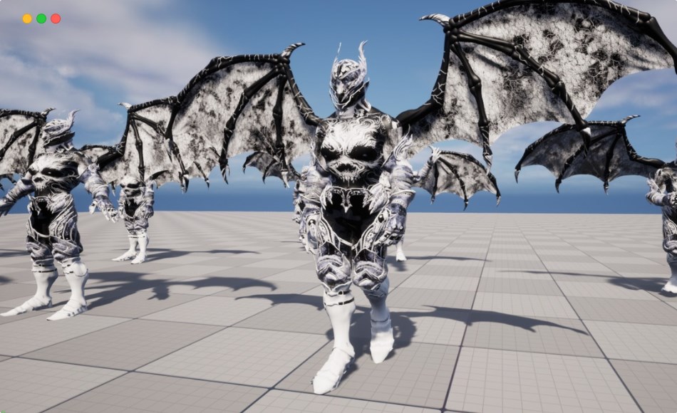 【UE5】堕落骑士 Noctharion, the Scourge of Souls