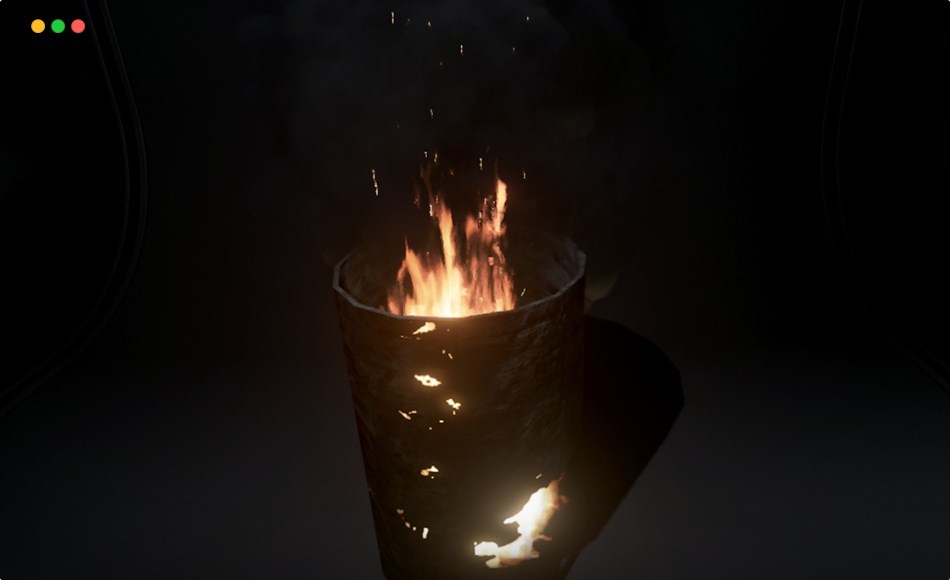 【UE5】火焰环境 Environmental Fires
