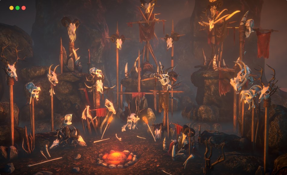 【UE5】部落图腾 Tribal totem