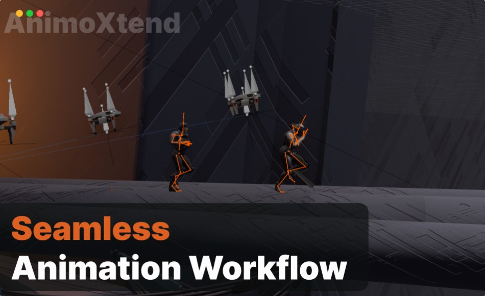 Blender插件 – 动画创意制作插件 Animoxtend: Ai Animotion & Generation Toolbox