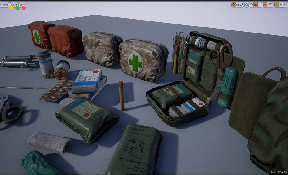 【UE5】急救包 First Aid Set