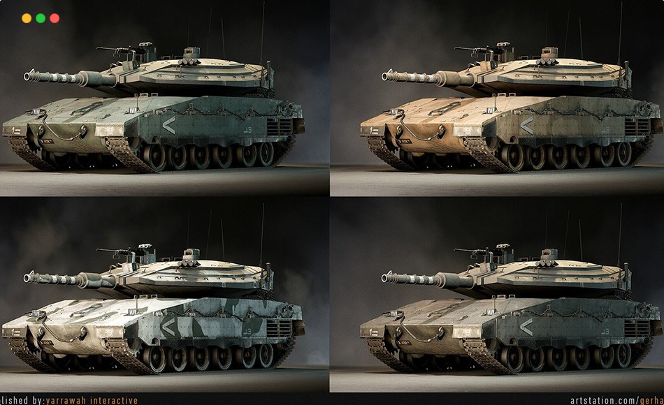 【UE4/5】高级坦克蓝图 Merkava Mk. 4 – Advanced Tank Blueprint