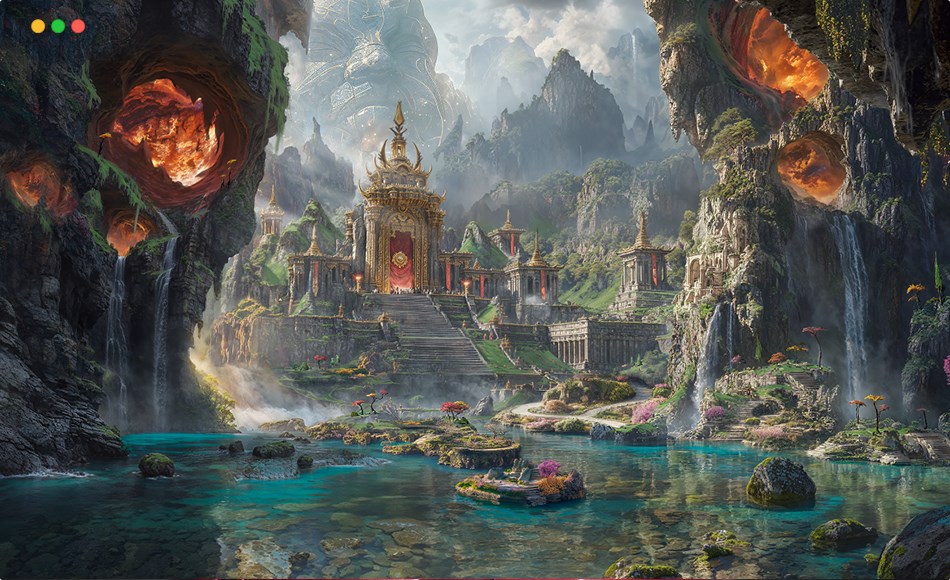 【中文字幕】PS教程 – 环境概念艺术 Environment Concept Art – Ascension of the Arrogant Titan