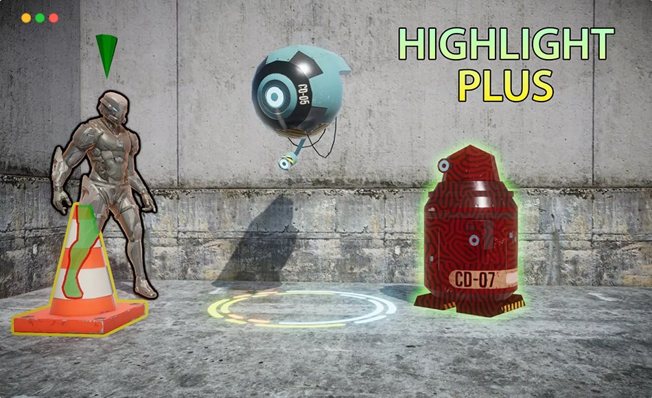 Unity插件 – 轮廓叠加发光效果插件 Highlight Plus – All in One Outline & Selection Effects