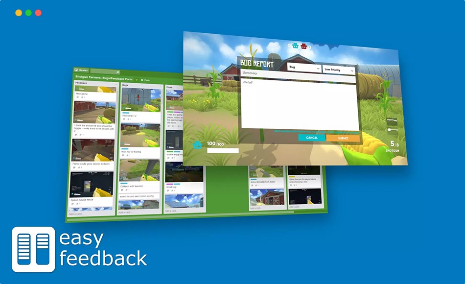Unity插件 – 简易反馈系统 Easy Feedback Form