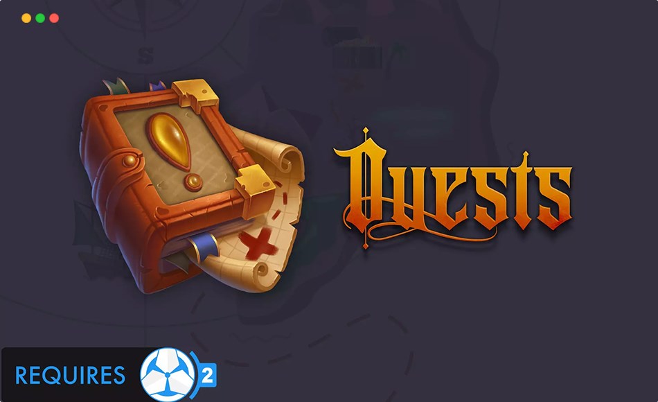 Unity插件 – 游戏任务系统 Quests 2 | Game Creator 2