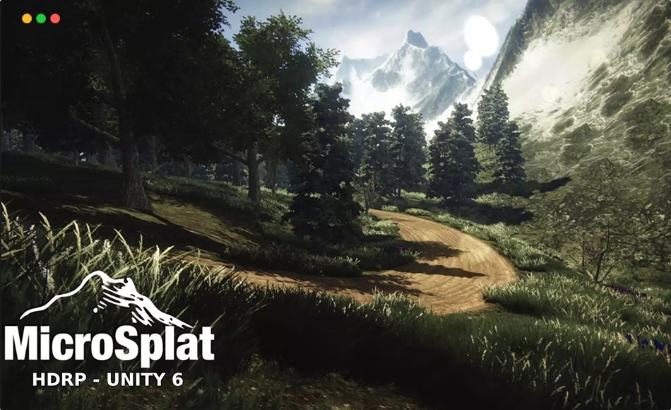 Unity插件 – 地形着色器 MicroSplat – HDRP for Unity 6