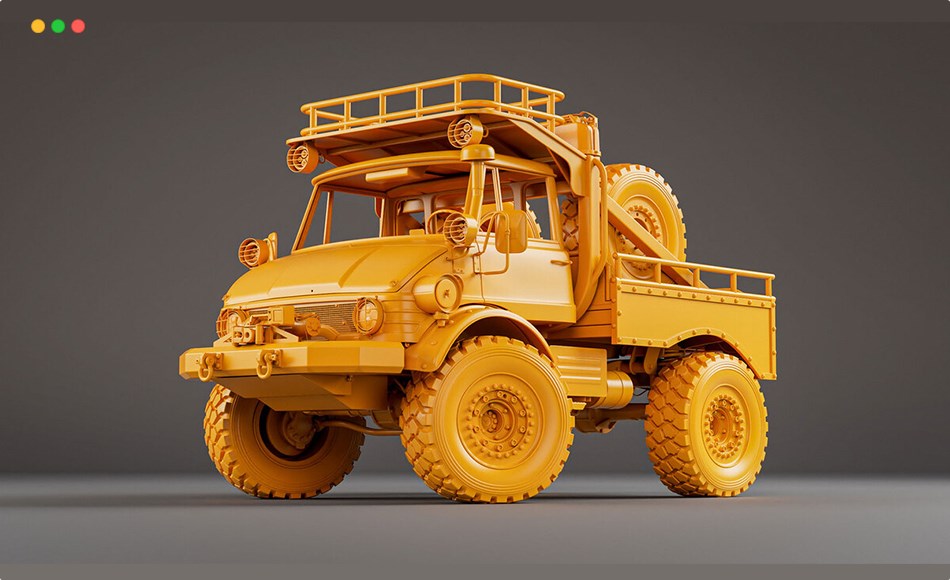 【中文字幕】Maya教程 – 硬表面建模教程 Modeling For Film & TV Hard Surface Vehicles