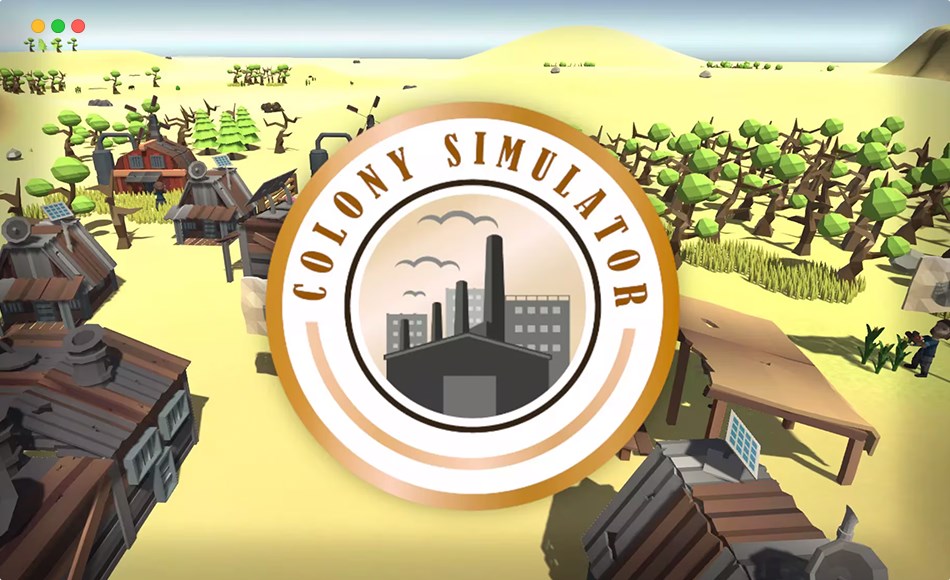 【更新】Unity开发 – 生存建造攻略游戏模板 Colony Simulator