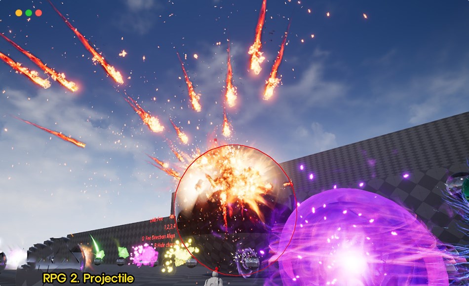 【UE4/5】射弹特效 M5 VFX RPG2. Projectile(Niagara)