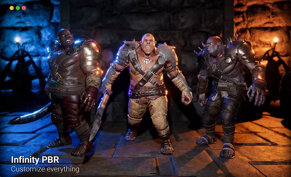 Unity角色 – 巨魔角色扮演游戏 Troll Character RPG Fantasy PBR – Fantasy RPG