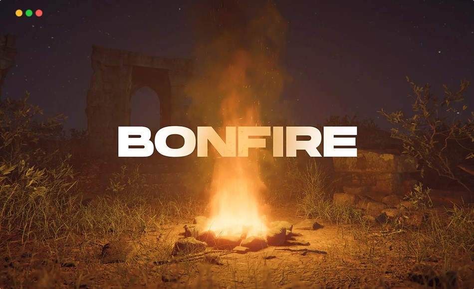 Unity – 篝火 Bonfire – [Asset for Zibra Smoke & Fire]