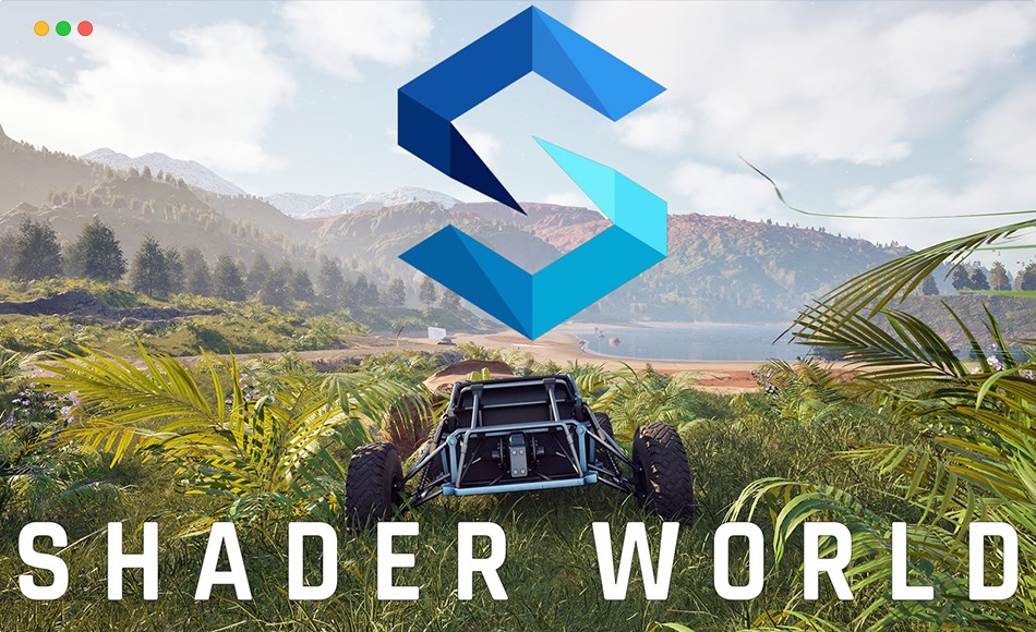 UE5插件 – 程序景观生成插件 Shader World Plugin : Procedural Terrain, Oceans, Foliage, GPU-accelerated
