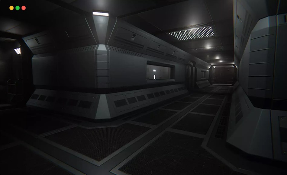 Unity资产 – 模块化太空船仓构建套件 SpaceShip Level Construction Kit HDRP