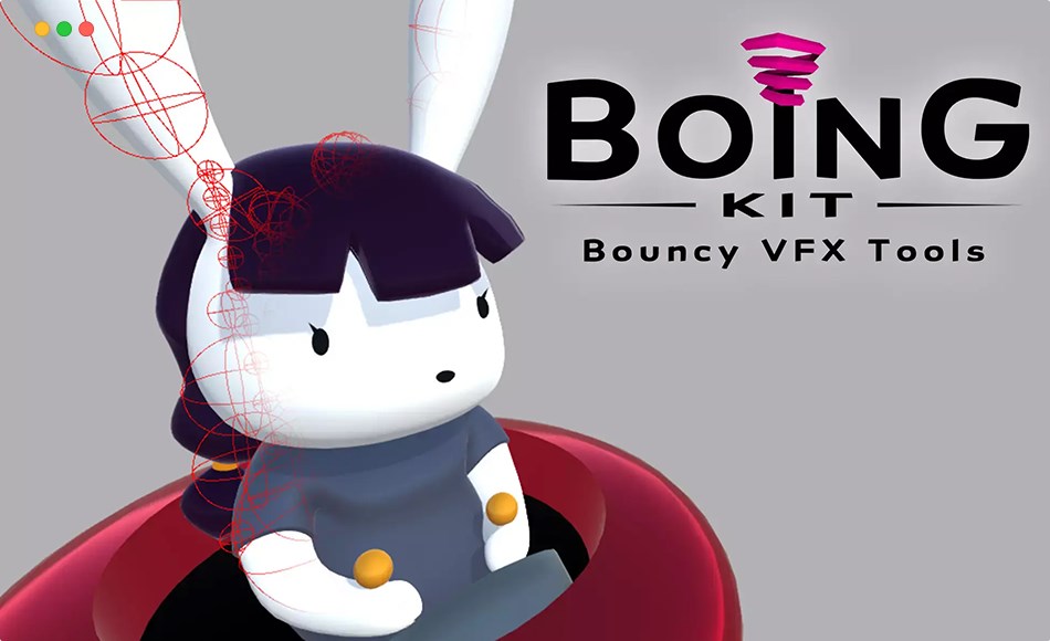 Unity插件 – 动态骨骼绑定插件 Boing Kit: Dynamic Bouncy Bones, Grass, and More