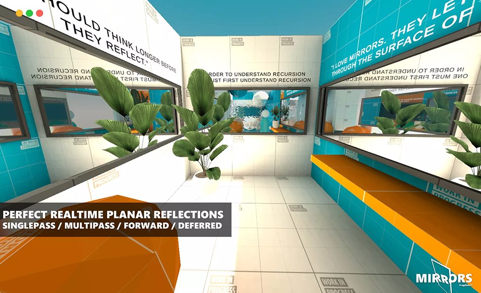 Unity插件 – 镜像和反射 Mirrors and reflections for VR