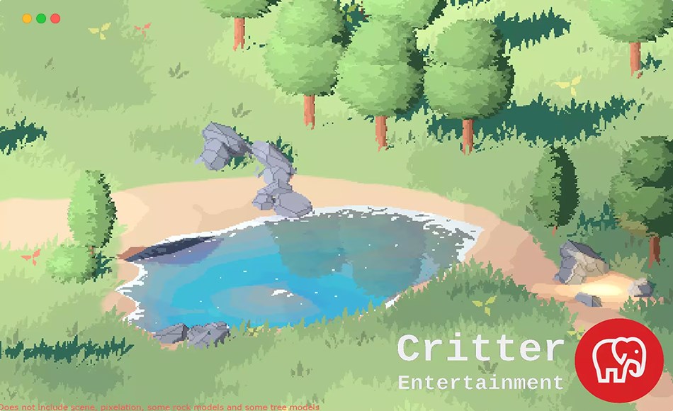 Unity场景 – 风格化森林环境 Critter Environment