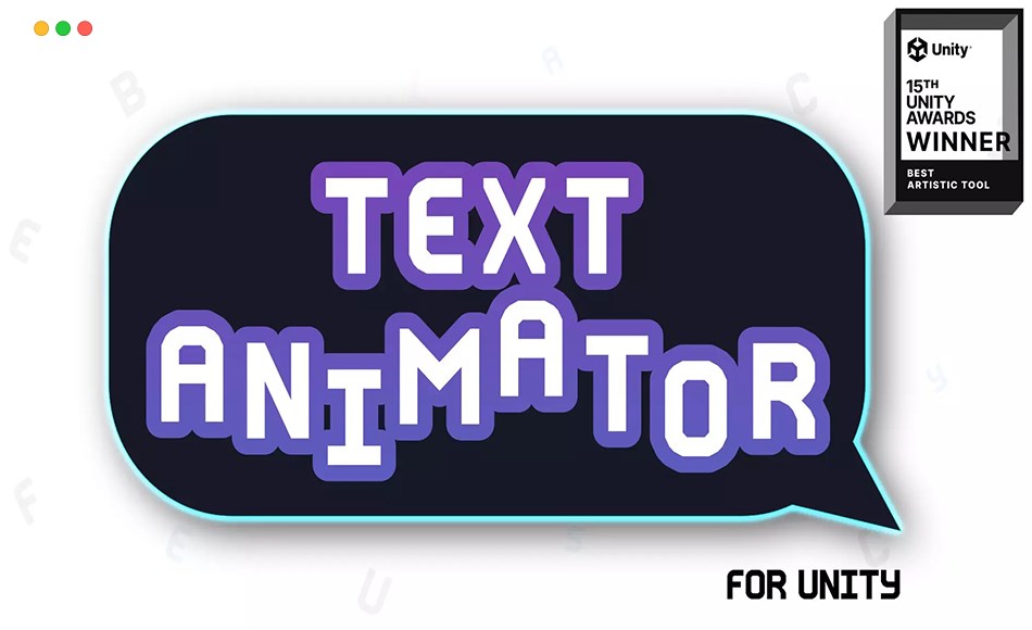 Unity插件 – 文本动画插件 Text Animator for Unity