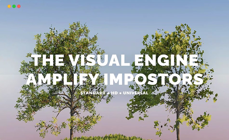 【更新】Unity插件 – 植被替身渲染引擎 The Visual Engine | Amplify Impostors Module 【更新】Unity插件 – 植被替身渲染引擎 The Visual Engine | Amplify Impostors Module