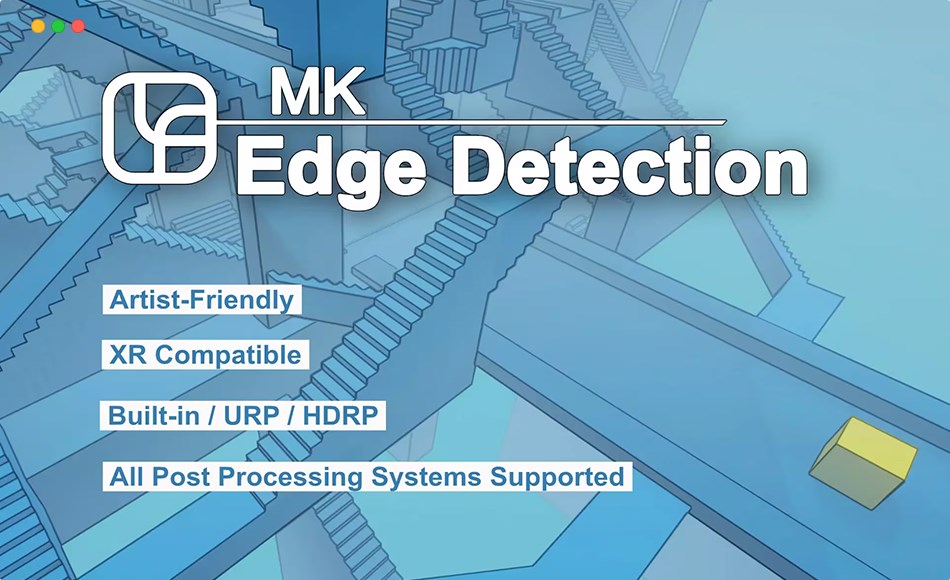 Unity插件 – 边缘检测 MK Edge Detection – Screen Space Lines Shader