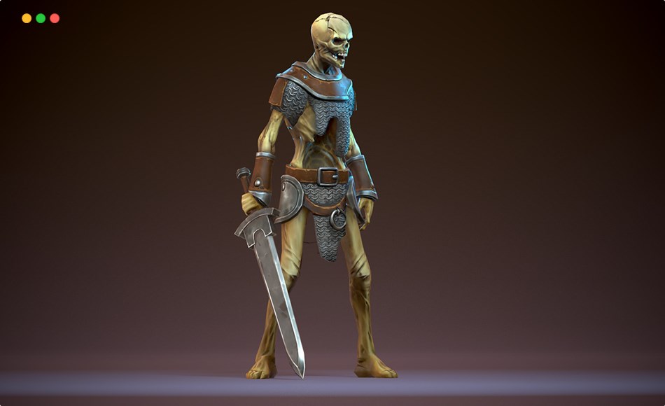 【UE5】骷髅角色 Skeleton