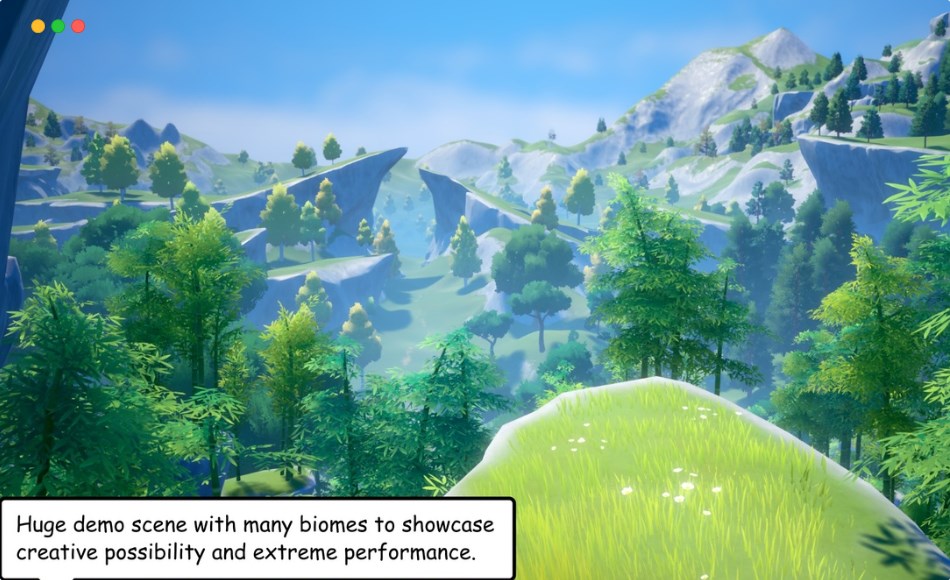 【UE5】风格化环境包 Stylized Nature Vol. 1 | Stylized Environment Bundle