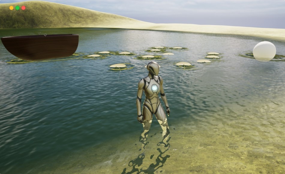 【UE5】互动水系统 Water Interact System