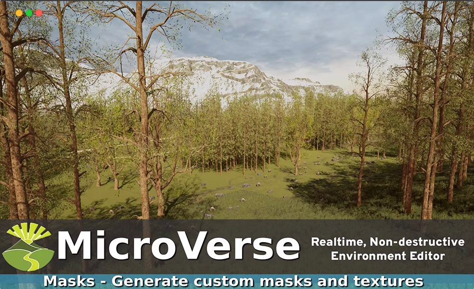 Unity插件 – 地形创建插件 MicroVerse – Masks