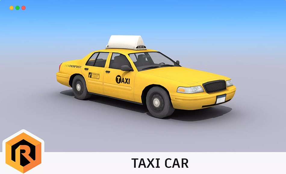 Unity资产 – 纽约出租车 New York Taxi Car