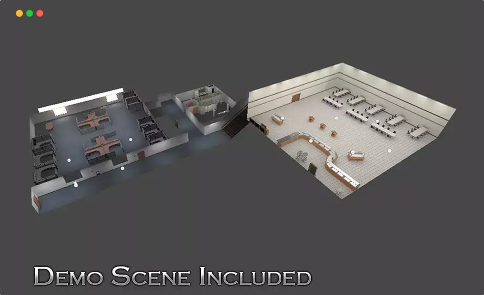 Unity资产 – 办公室超级套件 Office Mega Kit