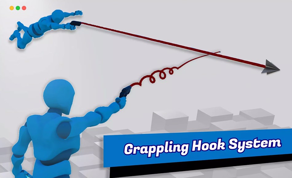 Unity插件 – 抓钩系统 FS Grappling Hook System