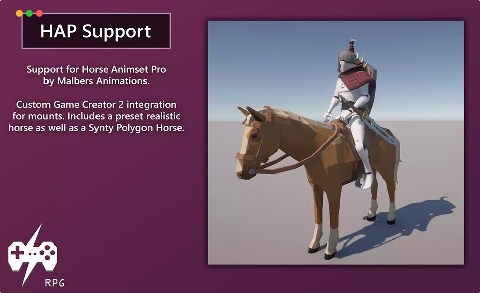 Unity插件 – 游戏开发模板 Rapid Template – RPG