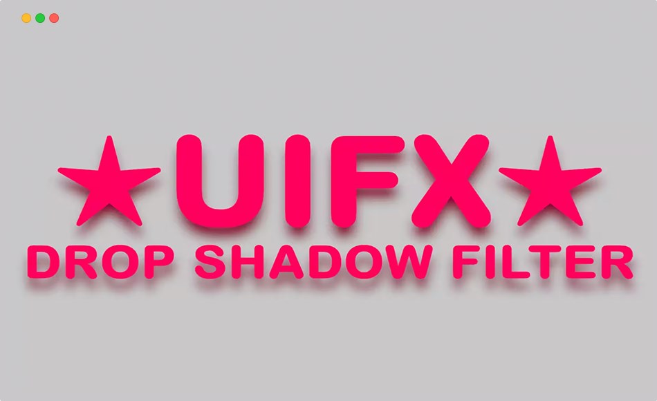 Unity插件 – 阴影滤镜 UIFX – Drop Shadow Filter