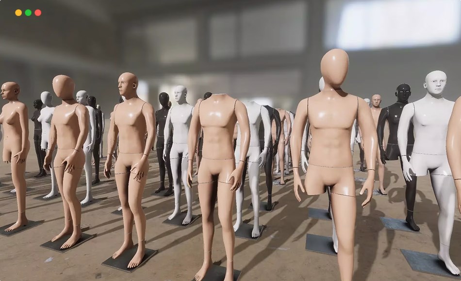 Unity资产 – 人体模型 Mannequins