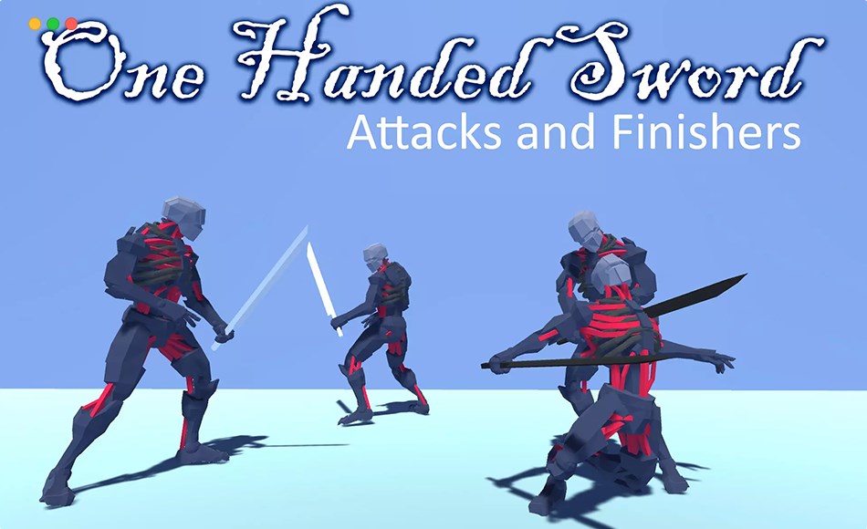 Unity动画 – 单手剑攻击动画 One Handed Sword Attacks and Finishers