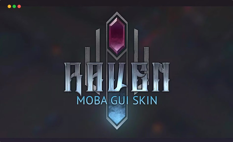 Unity资产 – 游戏用户界面 Raven – MOBA UI