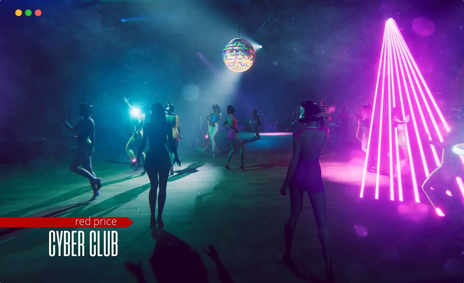 Unity资产 – 模块化俱乐部舞台 Cyber Club – night club (HDRP + BIP)
