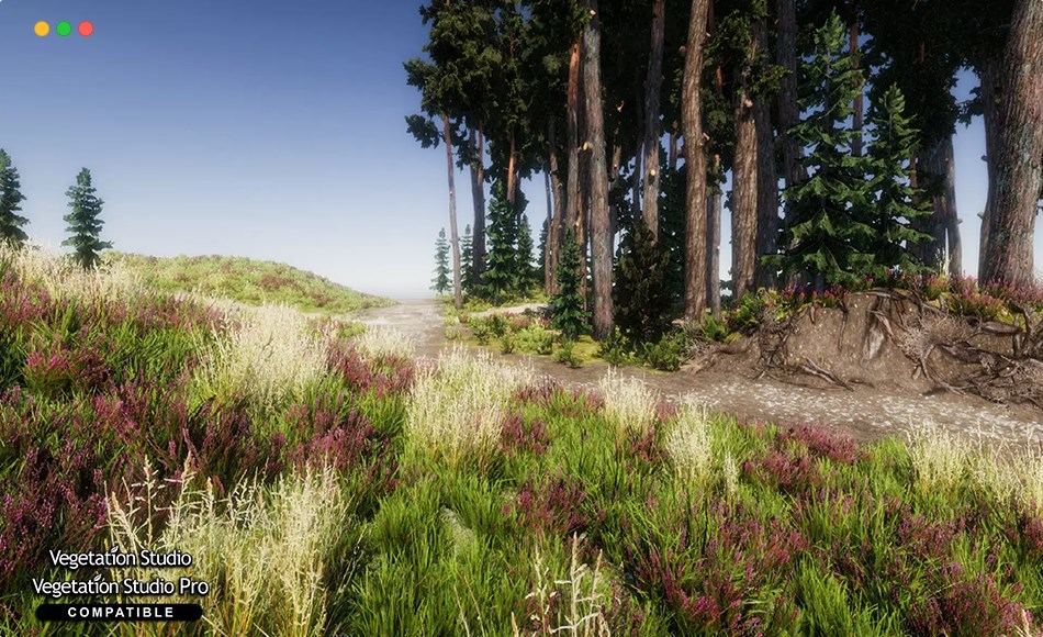 Unity资产 – 高级植被资产包 Advanced Foliage Pack 2.0