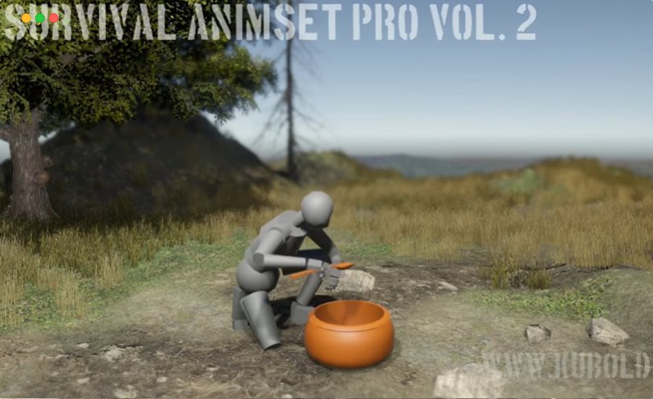 Unity动画 – 角色生存动画 Survival Animset Pro vol.2