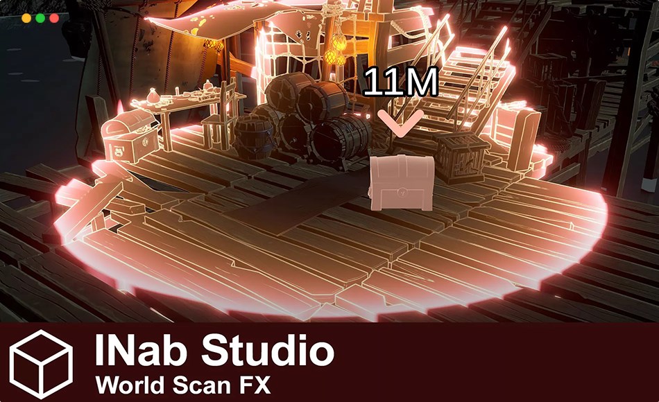 Unity特效 – 动态扫描特效 (World Scan FX)