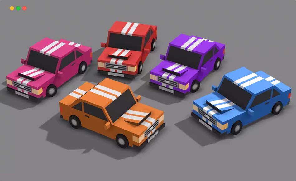 Unity资产 – 风格化卡通车辆 Simple Car – Cartoon Vehicle