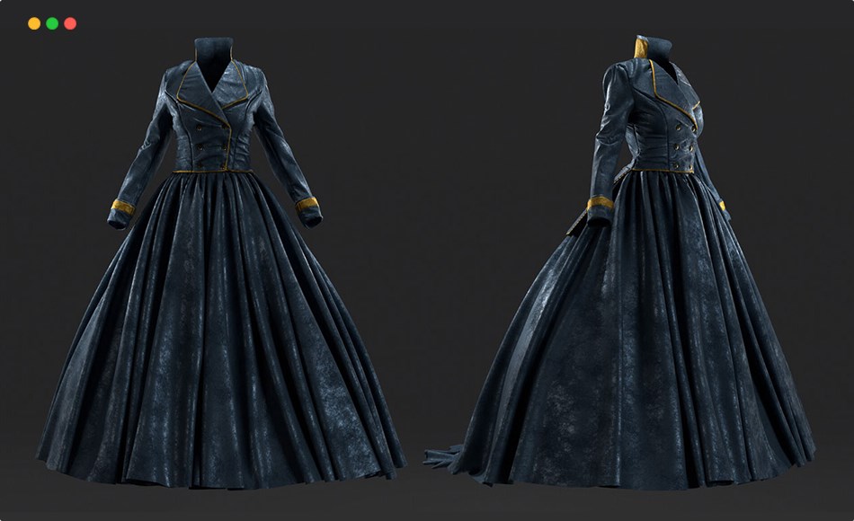 【中文字幕】角色服装创建教程 Creating Clothing for Characters in Marvelous Designer