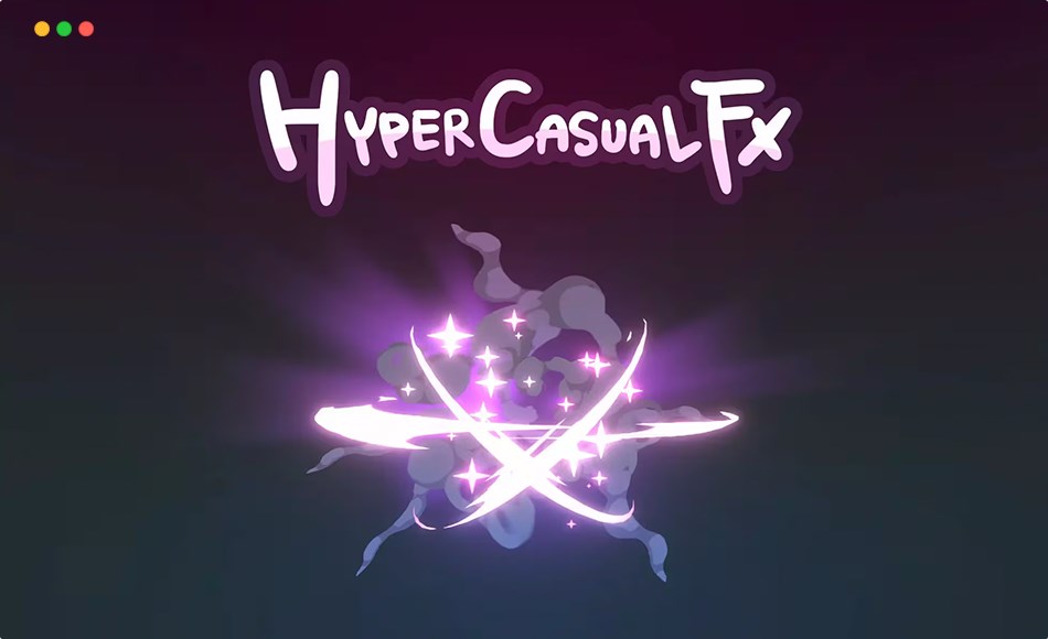 Unity特效 – 休闲游戏特效包 Hyper Casual FX Pack Vol.1