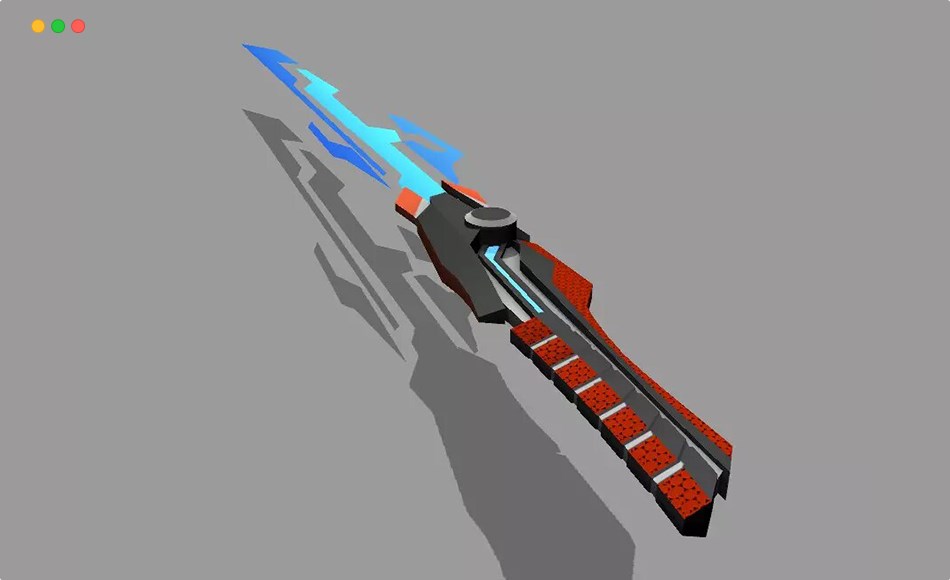 Unity资产 – 科幻武器 Sci-Fi Sword