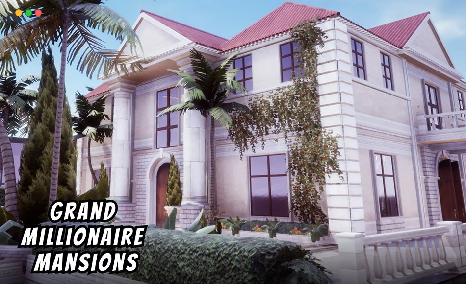 Unity场景 – 豪宅房屋资产包 Millionaire Mansions Pack