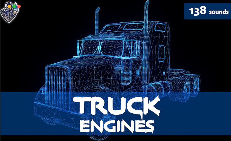 【UE5】卡车引擎音效 Truck Engines