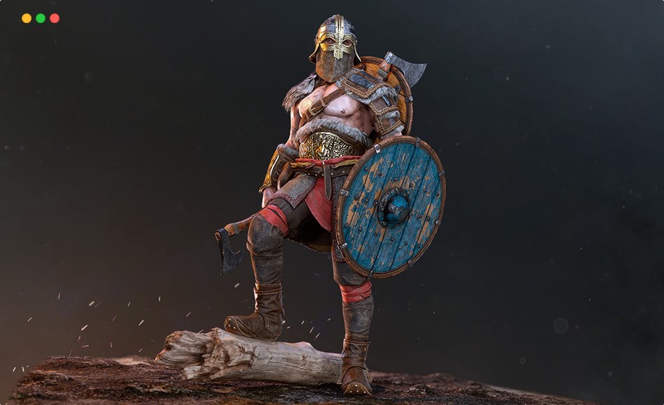 【UE4/5】维京角色 Bjorn Viking