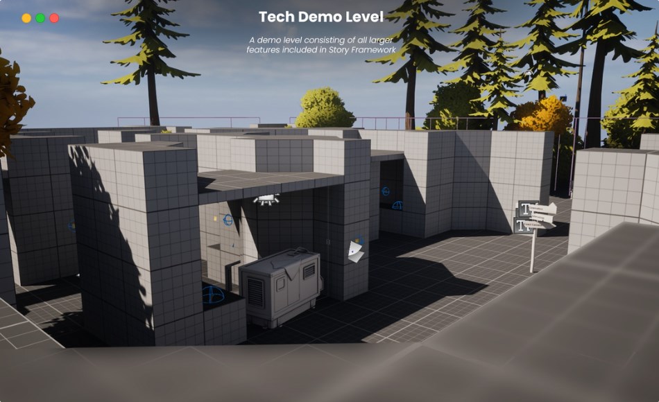 【UE5】交互式故事框架模板 Story Framework 3.1 – Interactive Template