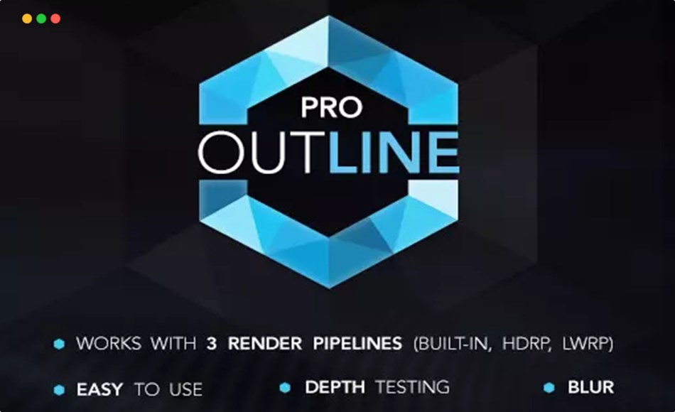 Unity插件 – 游戏轮廓插件 PRO Outline